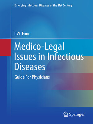cover image of Medico-Legal Issues in Infectious Diseases